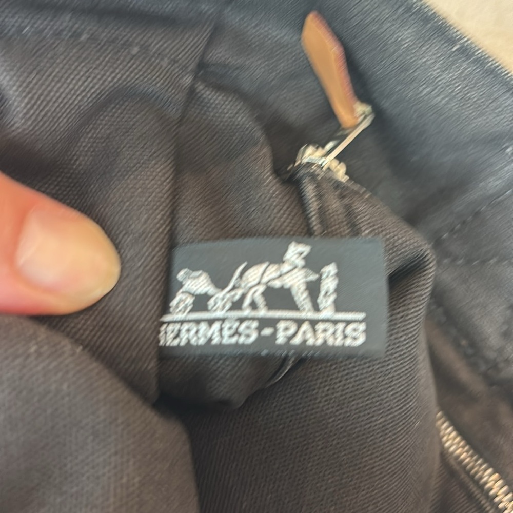 Authentic HERMES Fourre Tout PM Canvas Tote - Picture 9 of 9